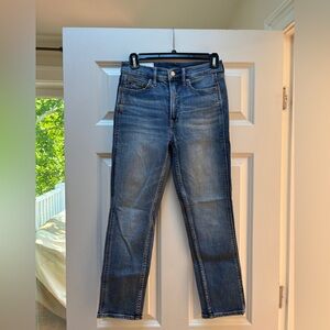 GAP Blue Straight Leg Jeans